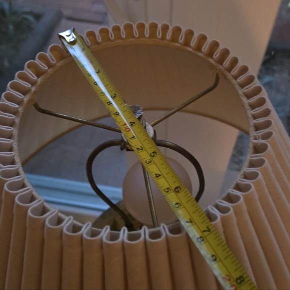 Chinoiserie 🎏 vintage lamp with original shade - Picture 14 of 15